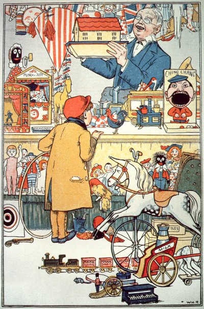 The Toy Shop, c.1910 by English School