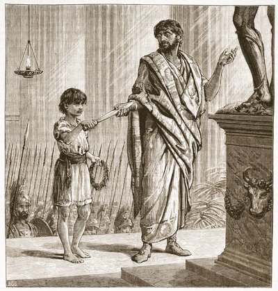 The Vow of Hannibal by English School