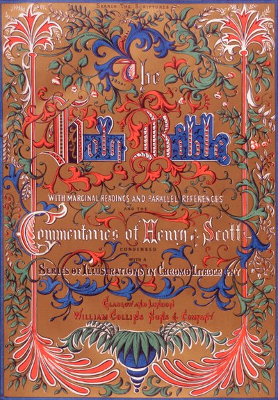 Title Page of The Holy Bible by English School