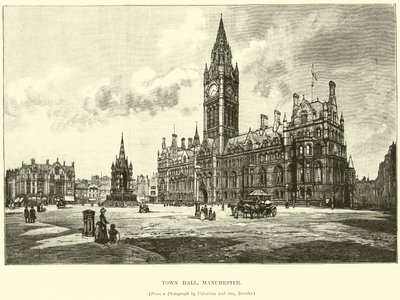 Town Hall, Manchester by English School