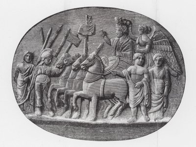 Triumph of Constantine (engraving) by English School