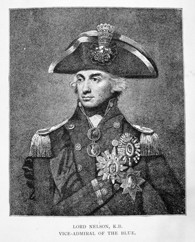 Vice Admiral Horatio Nelson by English School
