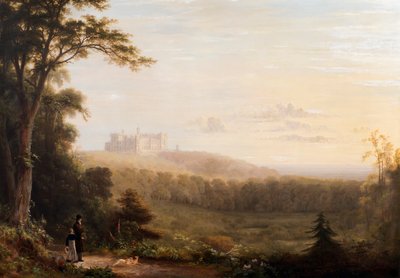 View of Belvoir Castle, c.1820 by English School