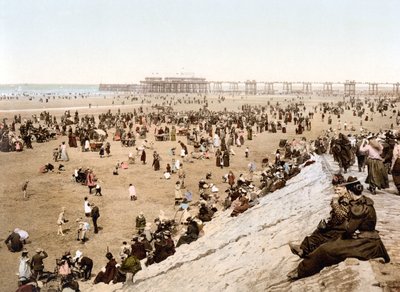 View of Blackpool by English School