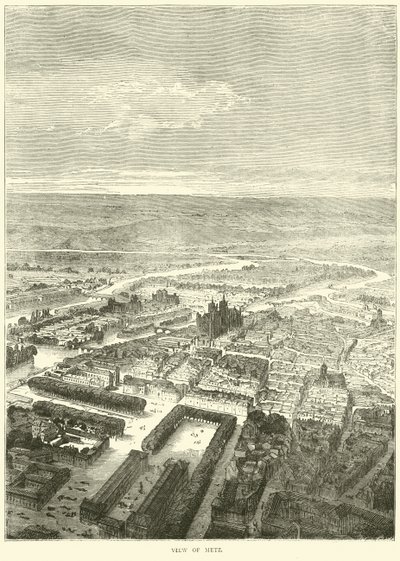 View of Metz by English School