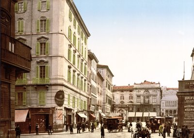 View of Rome by English School