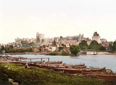 View of Windsor by English School