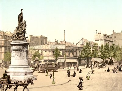 View of a French City by English School