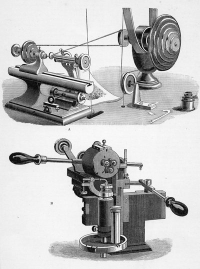 Watch Making Machinery by English School