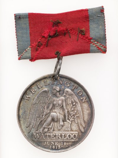 Waterloo Medal by English School