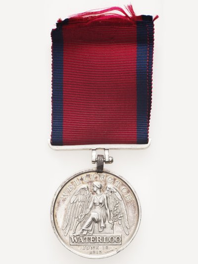 Waterloo Medal by English School