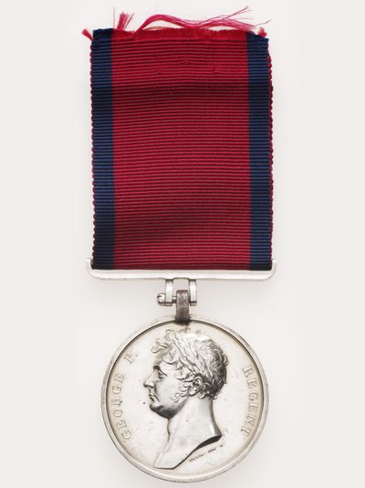 Waterloo Medal by English School