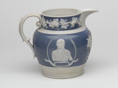 Waterloo commemorative jug, c.1815 by English School