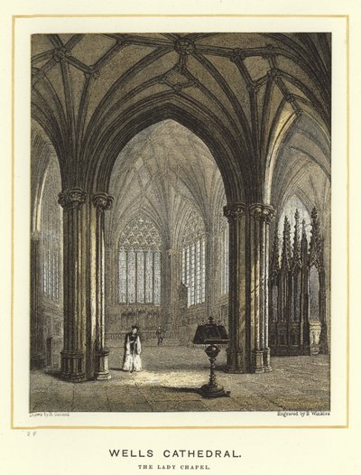 Wells Cathedral, the Lady Chapel by English School