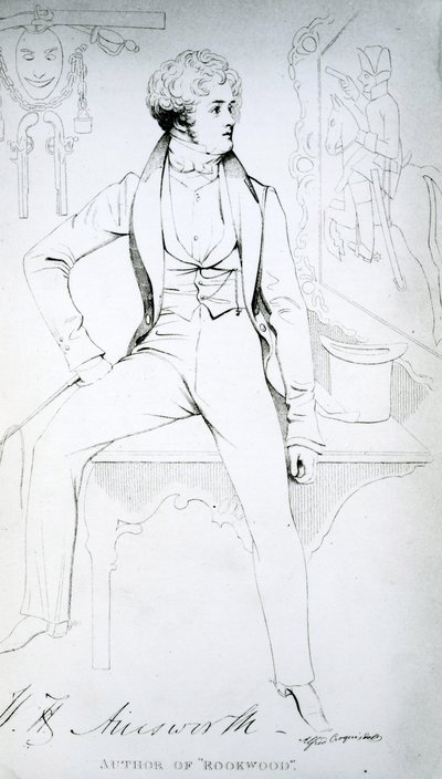 William Harrison Ainsworth by English School