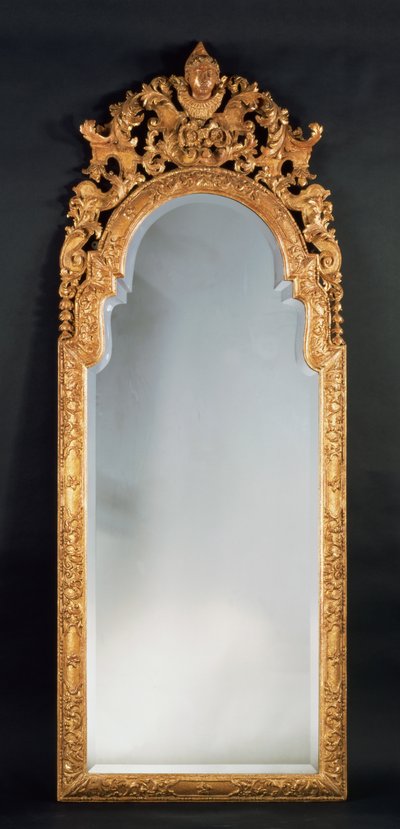 William and Mary Pier Glass by English School