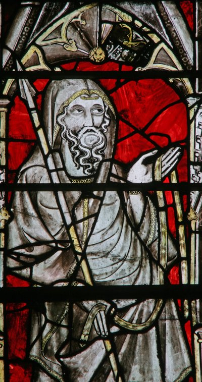 Window depicting St Thomas by English School