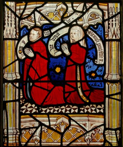 Window N4 depicting donors by English School