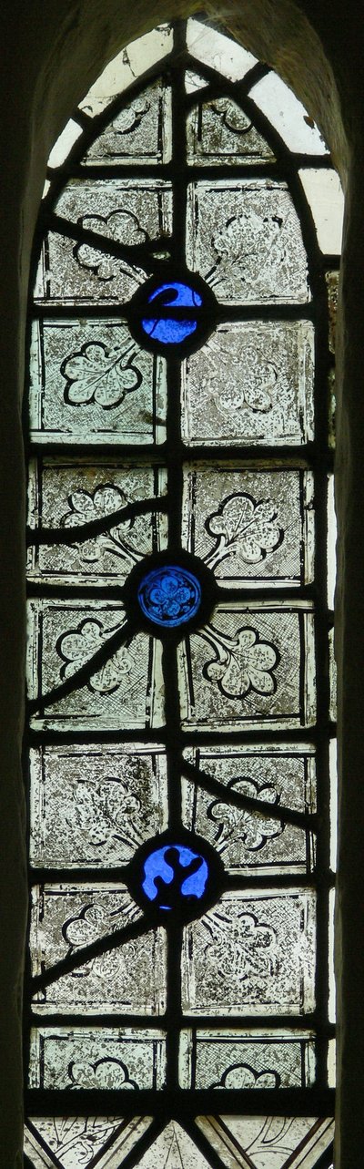 Window depicting grisaille by English School