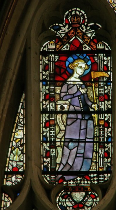 Window depicting St. Sidwell by English School