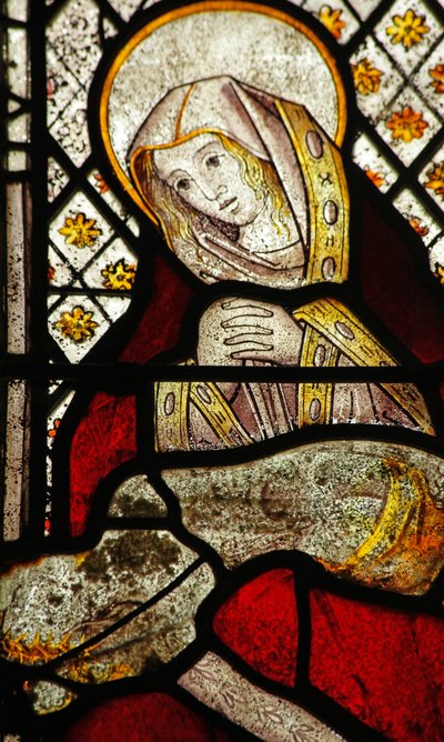 Window 3 depicting the Pieta by English School