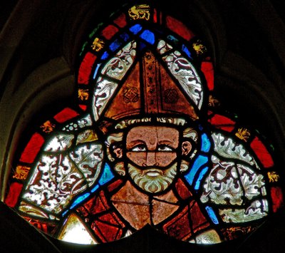 Window 2 depicting St Dunstan by English School