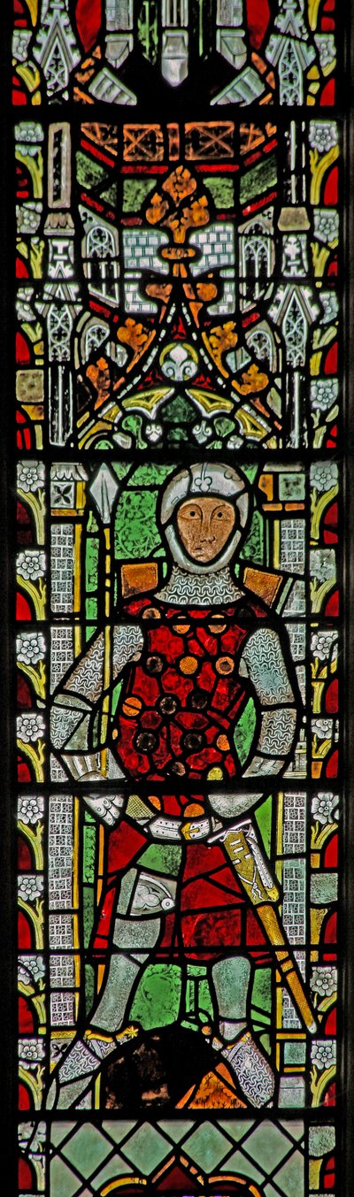 Window s4 depicting Richard de Clare by English School