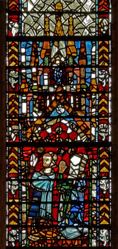 Window w39 depicting donors by English School
