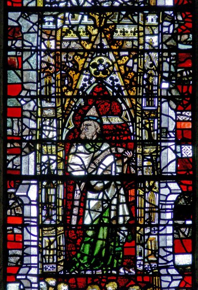 Window depicting Malachi by English School