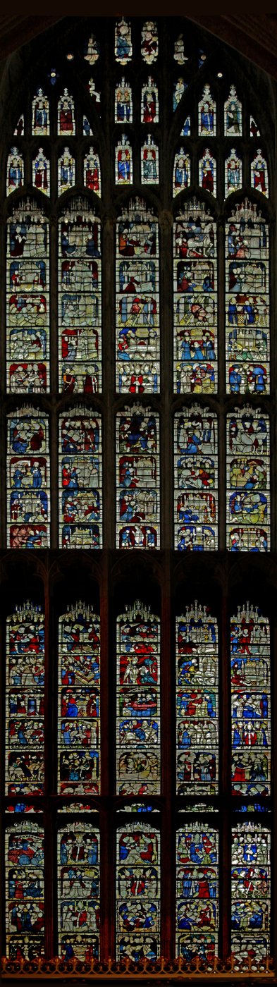 Window W5 depicting the St William window by English School