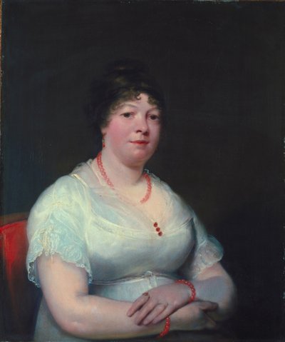 Woman with Rose Quartz Jewellery, c.1810-15 by English School
