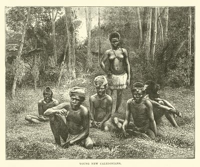 Young New Caledonians by English School