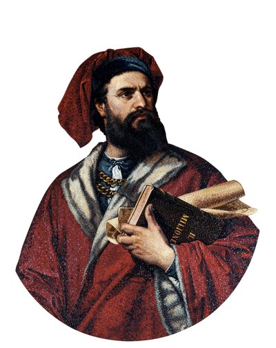 Marco Polo, 1867 by Enrico Podio