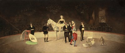 Circus Scene by Enrique Atalaya González