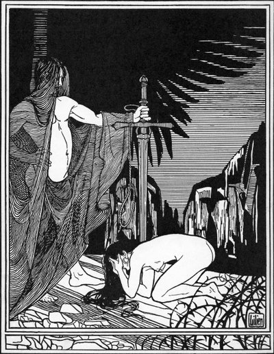 E.M. Lilien by Ephraim Moses Lilien