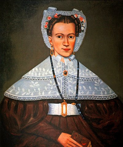 Mrs. Pearce, c.1835 by Erastus Salisbury Field