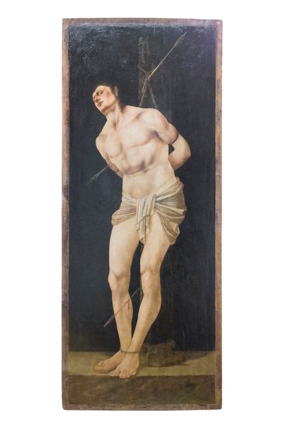St Sebastian by Ercole de Roberti