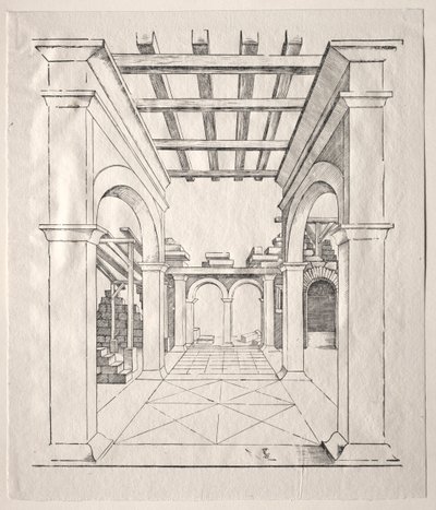 A Portico by Erhard Schon