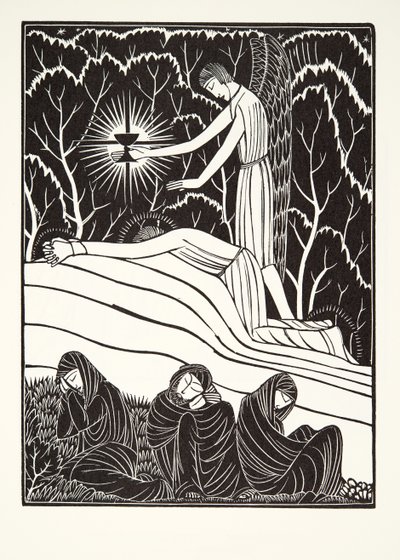 The Agony in the Garden by Eric Gill