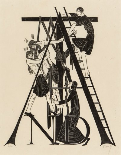 The Deposition by Eric Gill