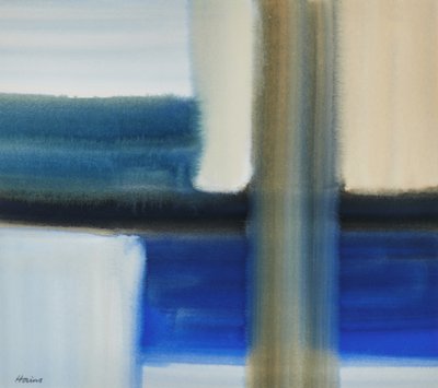 Blue Composition, 20th century by Eric Hains