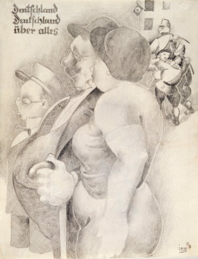Deutschland, Deutschland über alles, 1933 by Erich Borchert