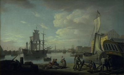 Copenhagen Harbor Seen from Larsens Plads by Erik Pauelsen