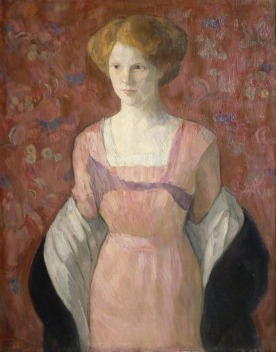 Anna Rode by Erik Theodor Werenskiold