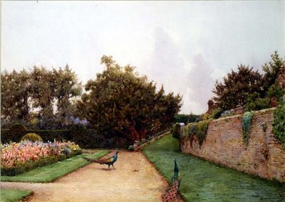 Below The Terrace, Penshurst, Kent by Ernest Arthur Rowe