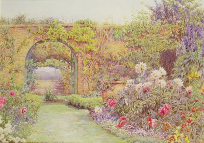 The Hotel Belvedere, Lacerla by Ernest Arthur Rowe