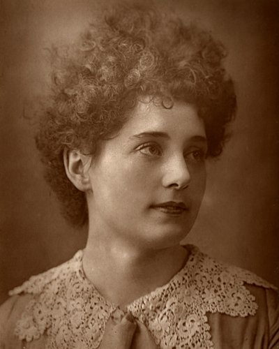 Blanche Horlock, British Actress by Ernest Barraud