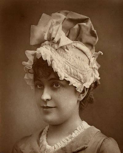 Geraldine Ulmar, American Singer and Actress, 1887 by Ernest Barraud