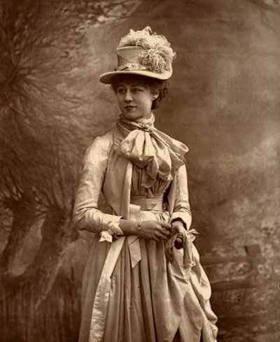 Violet Vanbrugh, British Actress by Ernest Barraud