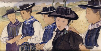 Valaisannes by Ernest Bieler